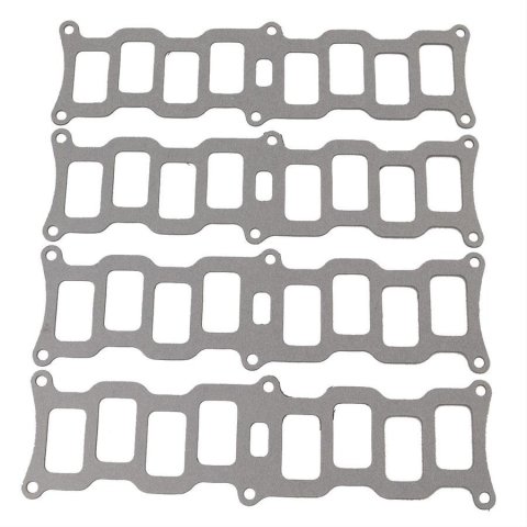 Plenum Gasket - 1.19 x 2 in Rectangular Port - Trick Flow Track Heat Manifold - Small Block Ford - Set of 4