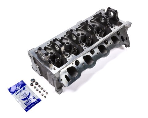 Cylinder Head - Twisted Wedge - Assembled - 1.840 / 1.450 in Valves - 185 cc Intake - 38 cc Chamber - 0.940 in / 1.050 in Springs - Aluminum - Ford Modular - Each