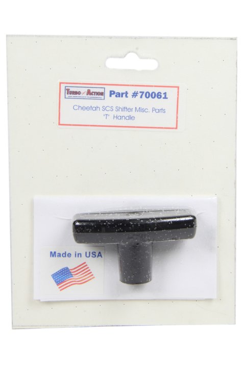 Shifter Knob - T-Handle - Plastic - Black - Cheetah Shifters - Each