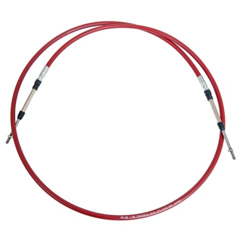 Shifter Cable - Morse Style - 8 ft Long - Steel Cable - Nylon Liner - Black - Turbo Action Cheetah SCS Shifters - Each