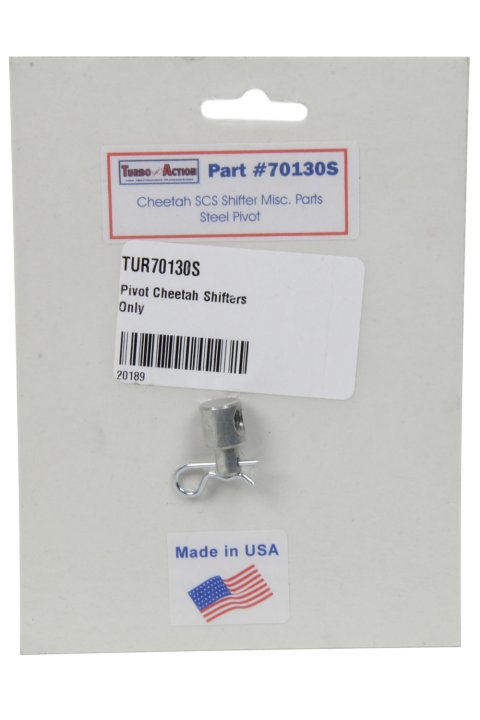 Shifter Pivot - Hairpin - Steel - Zinc Oxide - Turbo Action Cheetah SCS Shifter - Kit