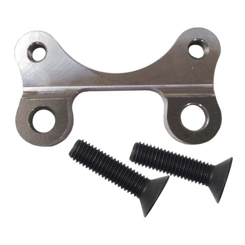 Brake Caliper Bracket - Front - Aluminum - Natural - XB Rotors / Calipers - Mini Sprint - Each