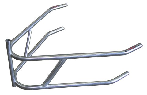 Bumper - Post - Braces - Rear - 0.75 in Tube - Stainless - Natural - Triple X Mini - Each