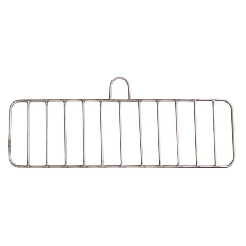 Rock Screen - 22.75 x 8.5 in - 2 in Wide Slots - Titanium - Natural - Micro / Midget Sprint Cars - Each
