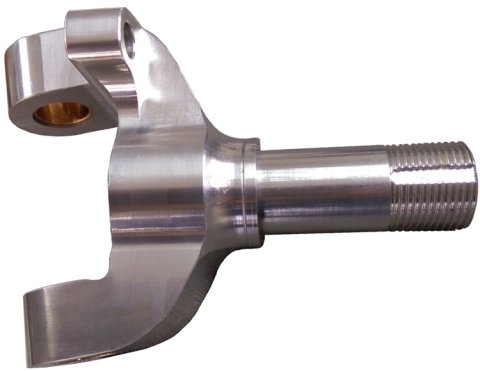 Spindle - Aluminum - Natural - Front - Tall Boss - Mini Sprint - Each