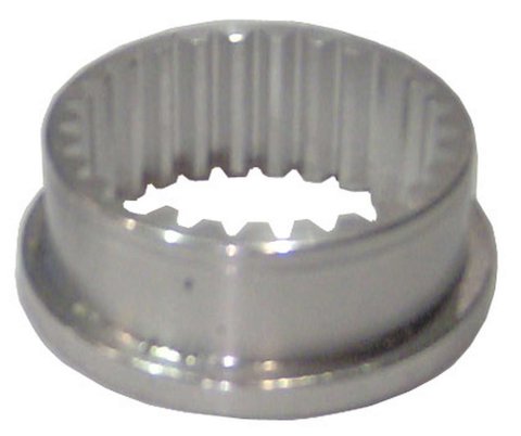Brake Carrier Insert - 1.875 in 26 Spline - 2 in OD - 0.625 in Length - Aluminum - Clear Anodized - Single Bearing Brake Carrier - Triple X Micro / Mini - Each
