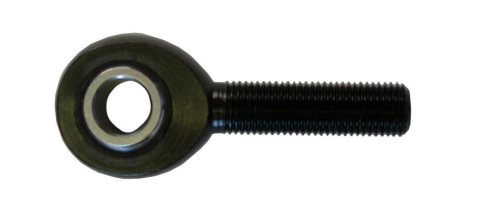 Rod End - Spherical - 3/8 in Bore - 3/8-24 Right Hand Male Thread - Aluminum - Black Anodized - Triple X Micro / Mini - Each