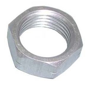 Jam Nut - 7/16-20 in Left Hand Thread - 1/4 in Thick - Aluminum - Natural - Triple X Micro / Mini - Each