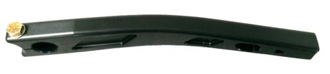 Torsion Arm - Rear - Passenger Side - 7/8 in Spline - 1.5 in Offset - Hardware Included - Aluminum - Black Anodized - Fusion Style Chassis - Each
