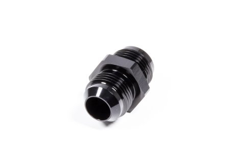 Fitting - Adapter - Straight - 12 AN Male to 12 AN Male - Aluminum - Black Anodized - Each