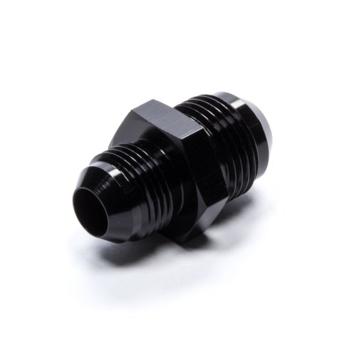 Fitting - Adapter - Straight - 6 AN Male to 8 AN Male - Aluminum - Black Anodized - Each