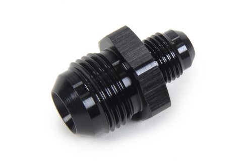 Fitting - Adapter - Straight - 6 AN Male to 10 AN Male - Aluminum - Black Anodized - Each