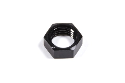 Bulkhead Fitting Nut - 4 AN - Aluminum - Black Anodized - Each