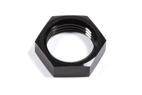 Bulkhead Fitting Nut - 10 AN - Aluminum - Black Anodized - Each