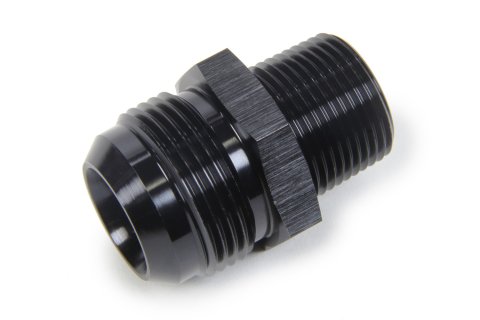 Fitting - Adapter - Straight - 16 AN Male to 3/4 in NPT Male - Aluminum - Black Anodized - Each