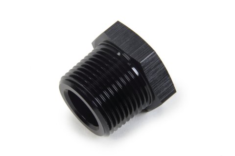 Fitting - Bushing - 3/8 in NPT Female to 3/4 in NPT Male - Aluminum - Black Anodized - Each