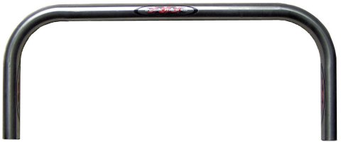 Bumper - Front - 0.875 in OD Tube - 0.065 in Wall - Single Bar - Stainless - Natural - Triple X Midget - Each