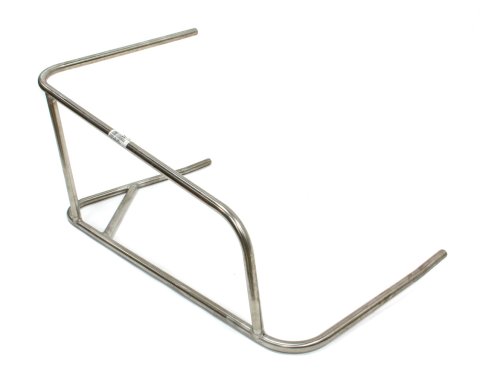 Nerf Bar - Passenger Side - 3 Point - 7/8 in Tube - Stainless - Natural - Triple X Midget - Each