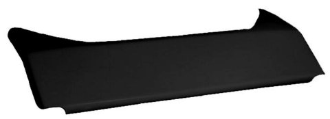 Sun Visor - Fiberglass - Black - Triple X Midget - Each
