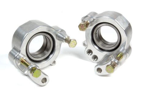 Birdcage - Driver / Passenger Side - 2.750 in Bearing - Bearing / Bolts / Washers - Aluminum - Clear Anodized - Triple X Midget - Pair