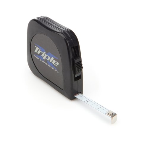 Tape Measure - 10 ft Long - 0.25 in Width - Magnetic Back - Inch - Each