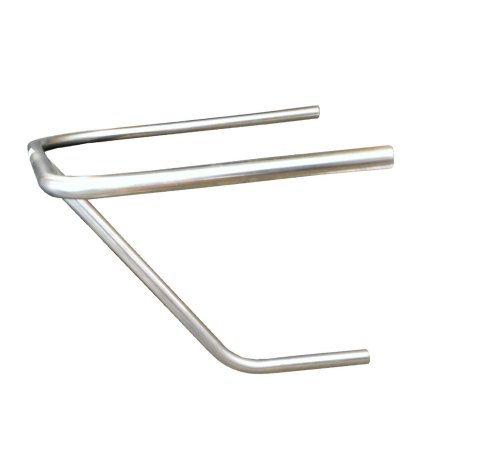 Nerf Bar - Passenger Side - 3 Point - 1 in Tube - Stainless - Natural - Triple X Sprint Car - Each