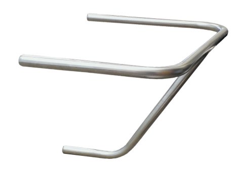 Nerf Bar - Driver Side - 3 Point - 1 in Tube - Stainless - Natural - Triple X Sprint Car - Each