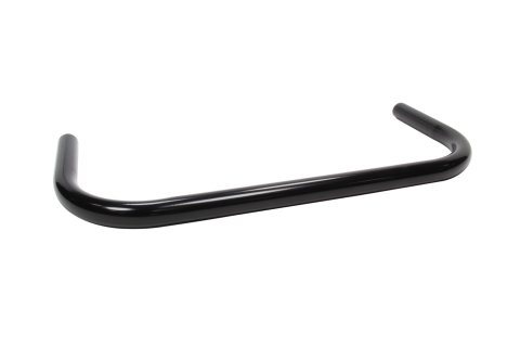 Bumper - Front - 1 in OD Tube - 0.083 in Wall - Single Bar - Chromoly - Black Powder Coat - Triple X Sprint Car - Each