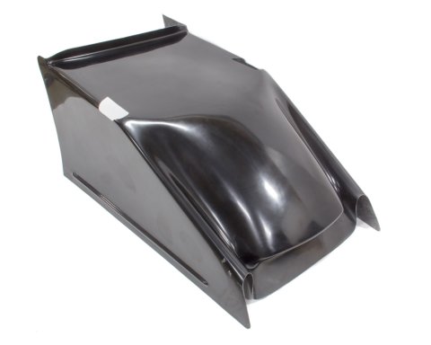 Hood - Clean Air - Fiberglass - Black - Triple X Sprint Car - Each