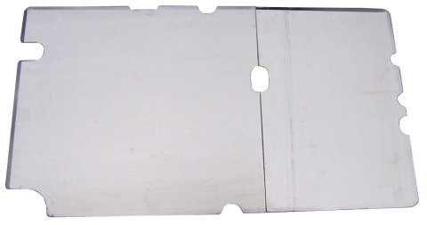 Kick Panel - Passenger Side - Aluminum - Natural - Triple X Sprint Car - Kit