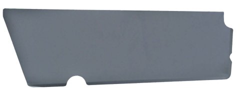 Kick Panel - Passenger Side - Lower - Split Design - Aluminum - Natural - Triple X Sprint Car - Each