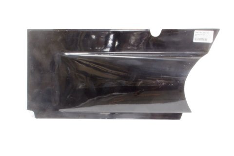 Kick Panel - Driver Side - Upper - Split Design - Fiberglass - Black - Triple X Sprint Car - Each