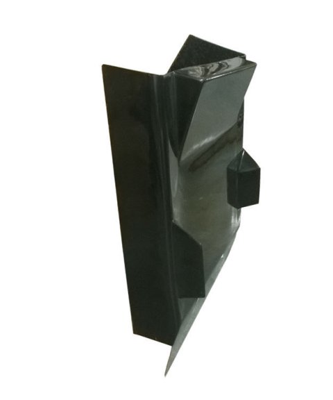 Dash - Fiberglass - Black - Dual Duct - Inside The Rail - Triple X Sprint Car - Each