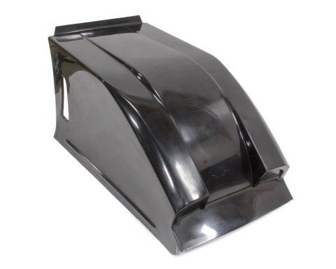 Hood - Dual Duct - Inside The Rail - Fiberglass - Black - Triple X Sprint Car - Each