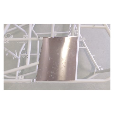Enclosure Panel - Driver Side - Rear End - Aluminum - Natural - Triple X Sprint Car - Each