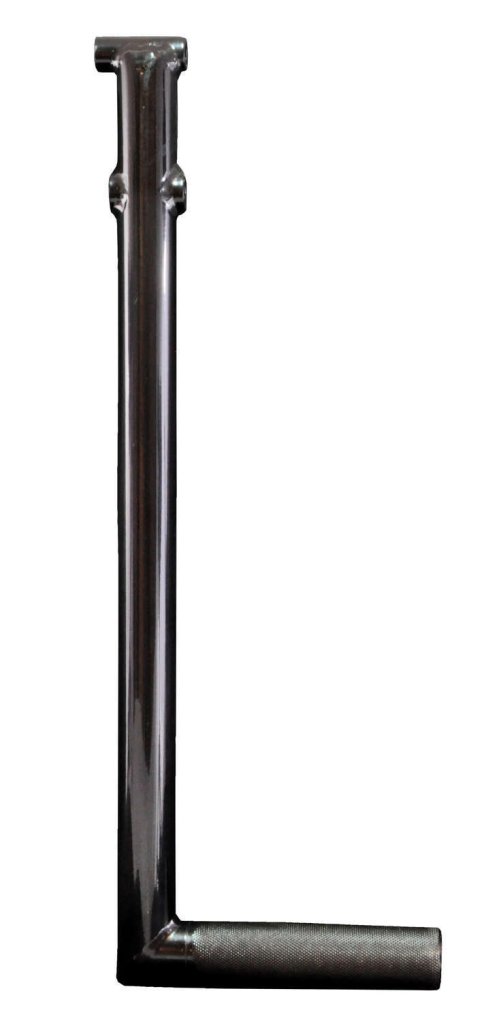 Brake Pedal Lever - Chromoly - Black Powder Coat - Triple X Sprint Car - Each