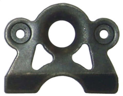 Quick Turn Mounting Bracket - Lightweight - Weld-On - 1.5 x 1.875 in - 0.063 in Thick - Requires 1-3/8 in Spring - 45 Degree Angle - Steel - Natural - Each