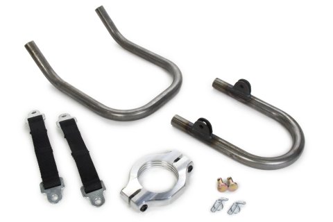 Driveline Restraint System - Front / Rear Torque Tube Hoops / Collar - Cables / Hardware - Triple X Sprint Car - Kit