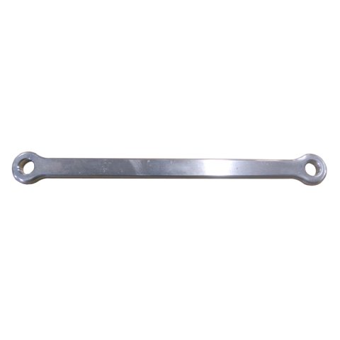 Jacobs Ladder Strap - Dog Bone - 7 in Center to Center - Aluminum - Natural - Sprint Car - Each