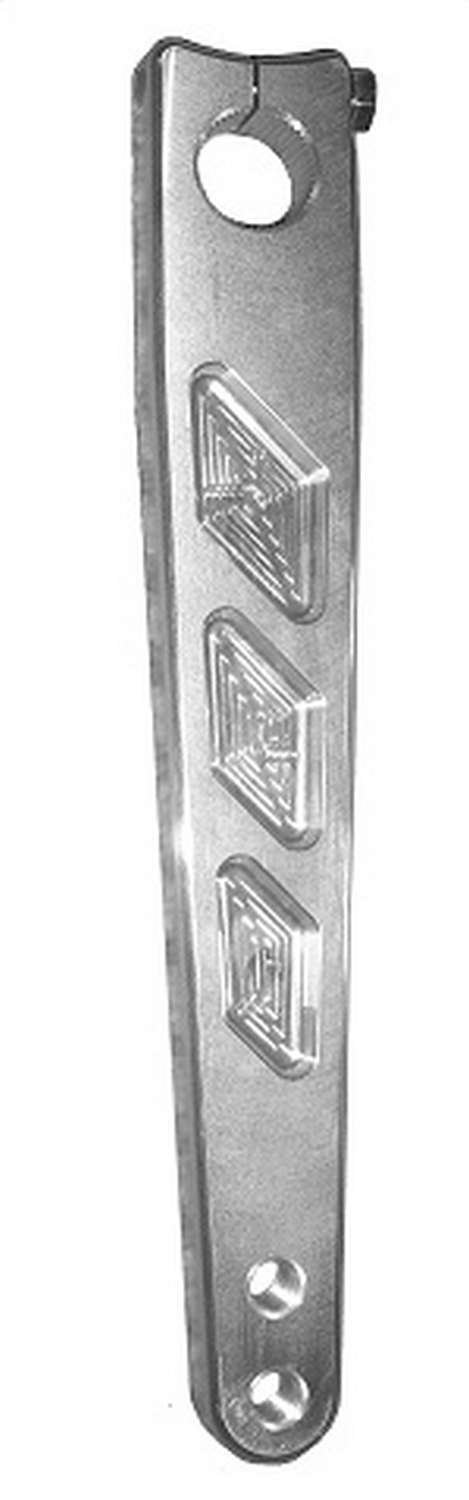 Pitman Arm - Lightweight - Angle Broach - Aluminum - Natural - Triple X Sprint Car - Each