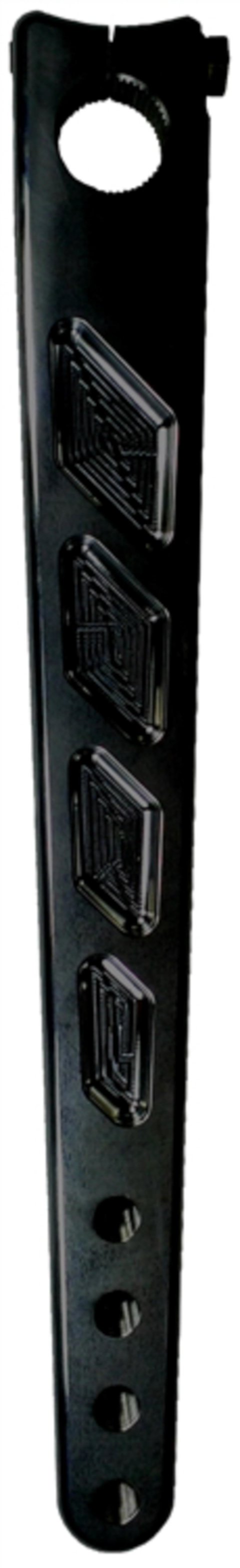 Pitman Arm - Straight Broach - Aluminum - Black Anodized - Sprint Car - Each