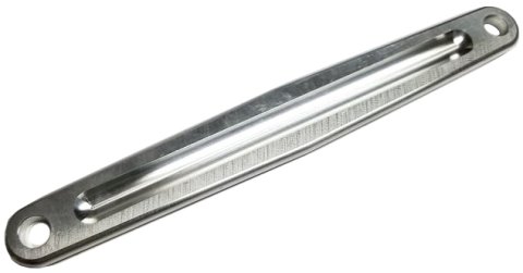 Jacobs Ladder Strap - 6-1/2 in Center to Center - Aluminum - Clear Anodized - Sprint Car - Each