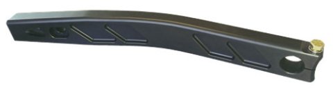Torsion Arm - Rear - Driver Side - Hardware Included - Aluminum - Black Anodized - Triple X Sprint Car - Each