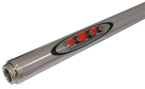 Drag Link / Tie Rod - 1.125 in OD - 49 in Long - 5/8-18 in Female Thread - Chromoly - Chrome - Triple X Sprint Car - Each
