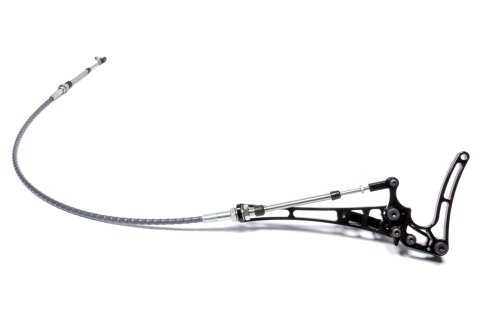 Shifter Assembly - Positive Camlock - Locking - Cable - Frame Mount - Aluminum - Black Anodized - Sprint Car - Kit