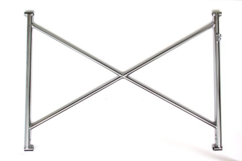 Wing Post - Top - 18 in Tall - Sliders Included - Chromoly - Chrome - Triple X Sprint Car - Kit