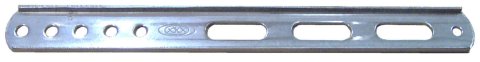 Wing Strap - Nose - Adjustable - 10.5 to 7.75 in Adjustable Height - Chromoly - Polished - Triple X Sprint Car - Each