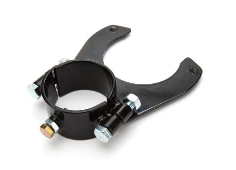 Brake Caliper Bracket - Rear - Clamp-On - 3 in OD Axle Tube - Steel - Black Paint - GM Metric Caliper - Each
