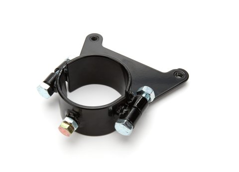 Brake Caliper Bracket - Rear - Clamp-On - 3 in OD Axle Tube - Steel - Black Paint - Dynalite Caliper - Each