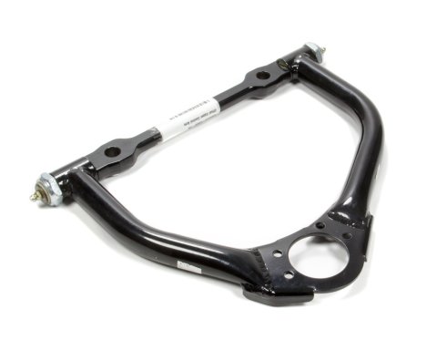 Control Arm - Tubular - Driver Side - Upper - 8 in Long - 1-1/4 in Offset - Bolt-In Ball Joint - Steel - Black Powder Coat - GM Metric - Each